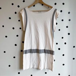 La Vie by Rebecca Taylor Speckled Cotton Shift Dress Size M